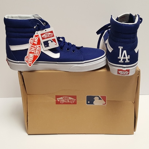 vans men's old skool mlb dodgers shoes